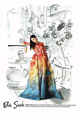 REKLAME WERBUNG 045 2014 ELIE SAAB Haute Couture by IZAK