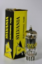 TRUE 7025 SYLVANIA NOS PLATINUM LOW-NOISE TUBE with AMPLITREX BEST TEST RESULTS