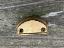 VIntage Brass Cabinet Catch Keeper Hardware Steamer Trunk Window Sash Door Lock