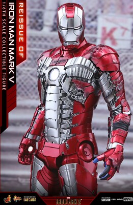 Hot Toys MMS400D18 Iron Man 2 Mark V MK5 Diecast 1/6 Scale