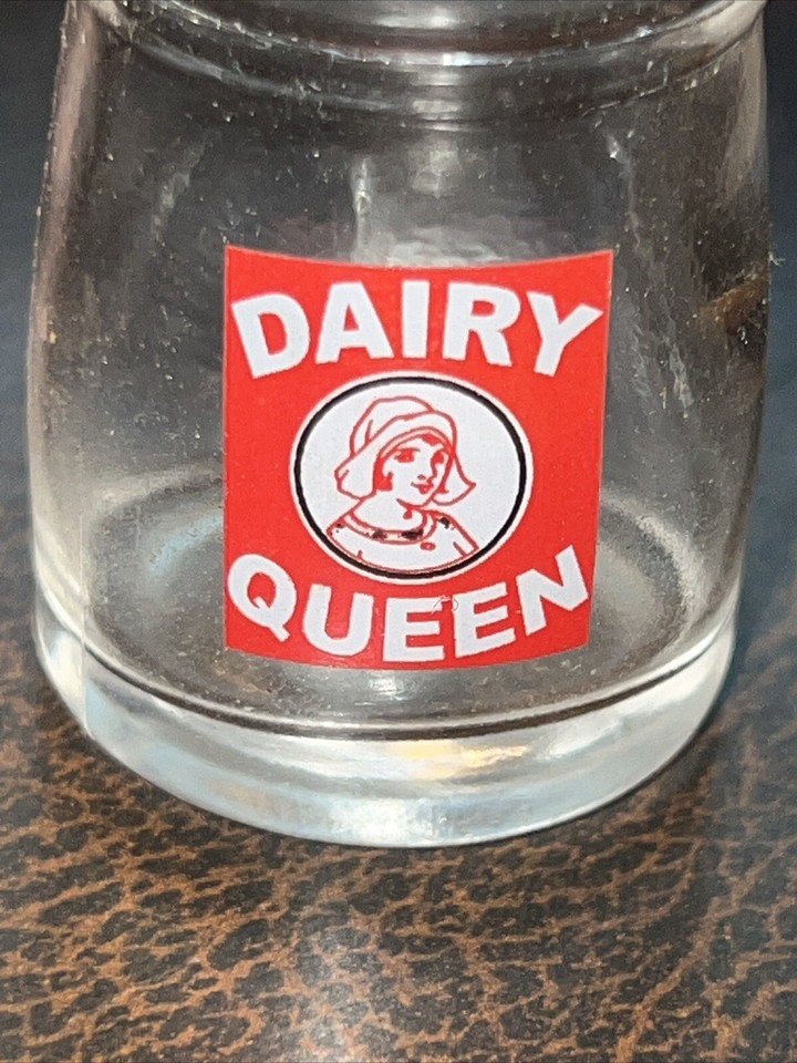 Vintage Contemporary Glass Dairy Milk Creamer Dairy Queen eBay