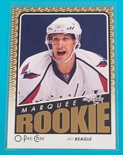 2009-10 O-Pee-Chee RC #532 Jay Beagle Washington Capitals HOCKEY Card B9