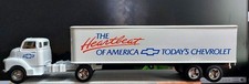 ERTL Chevrolet "Heartbeat of America" Cab Semi Truck Die Cast Bank NIB