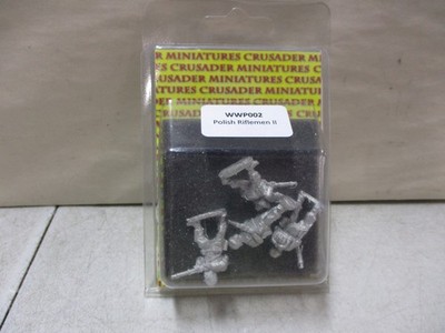 Crusader Miniatures Polish Riflemen II 28MM