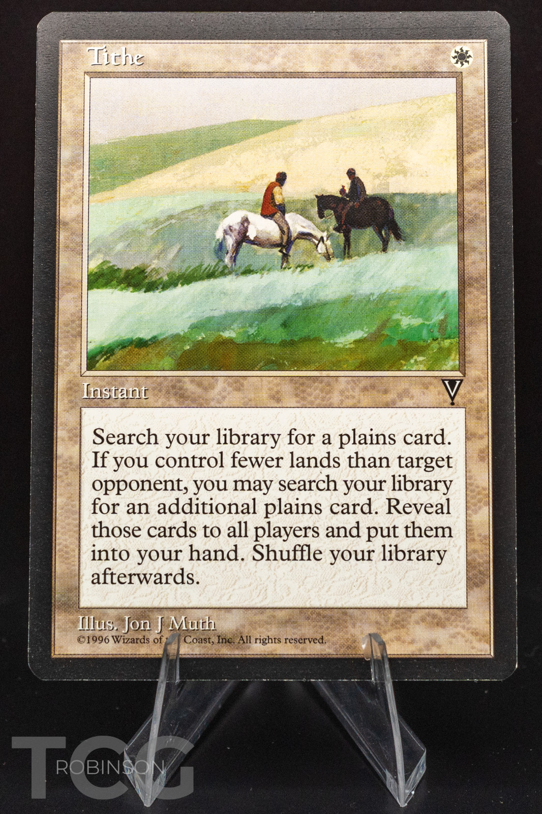 Tithe - 1997 Magic the Gathering - Visions Regular