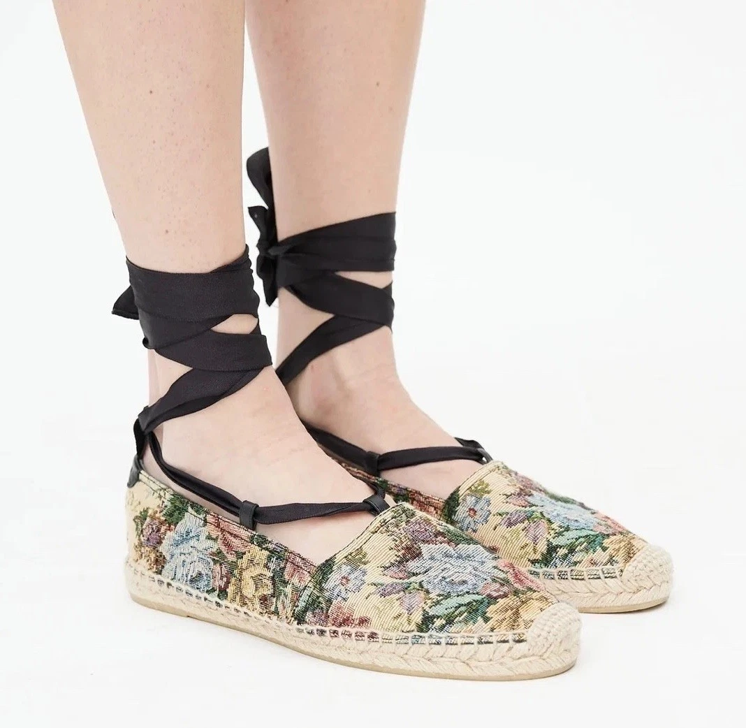 Saint Laurent Floral Flats for Women for sale | eBay