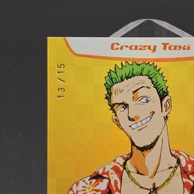 Crazy Taxi Axel Card 075  Sega Dreamcast Trading Cards Foil Numbered 13 / 15