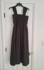 elie tahari Black Lined Super Soft  dress Sz  M