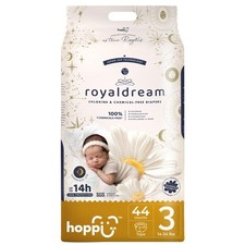 Baby Diapers Size 3 14-24 Lbs Tape Style Disposable Ultra Absorbent Overnight Le