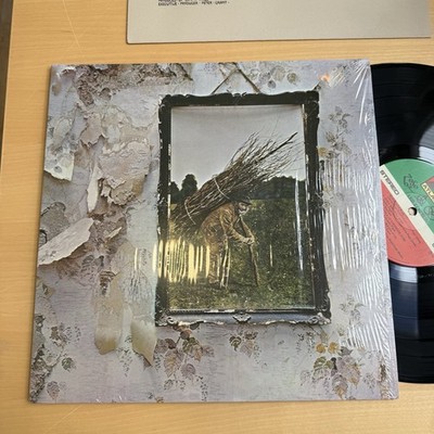 1970s Led Zeppelin Vinyl LP In Shrink + Hype Sticker Complete W/OG Sleeve EX/EX