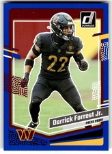 Donruss Press Proof Blue Card #296 Washington Commanders Darrick Forrest Jr.