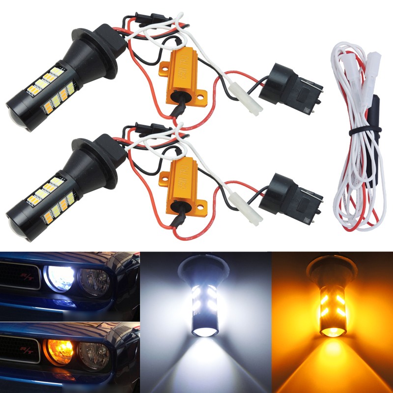 Mitsubishi EL-D0800WW/W LED照明 3500K LED DRL Daytime Running Light For Mitsubishi Lancer 2004-2006 Fog