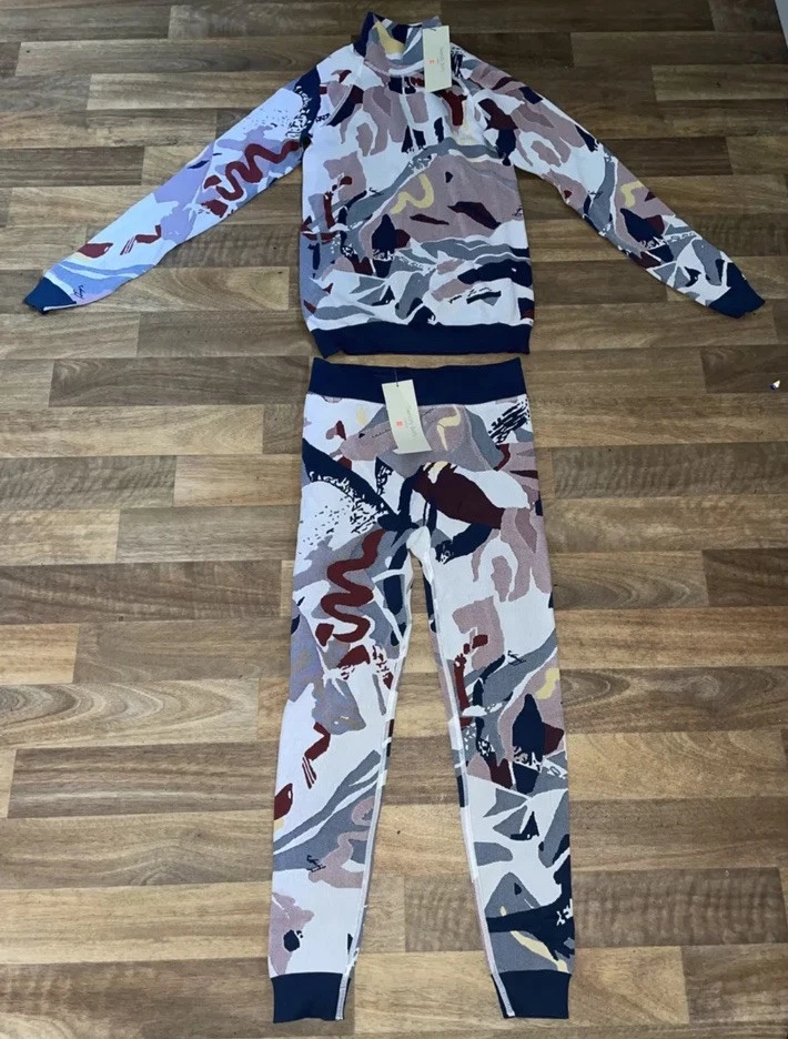 ladies size S sweaty betty ski base layer thermals set top and leggings bnwt
