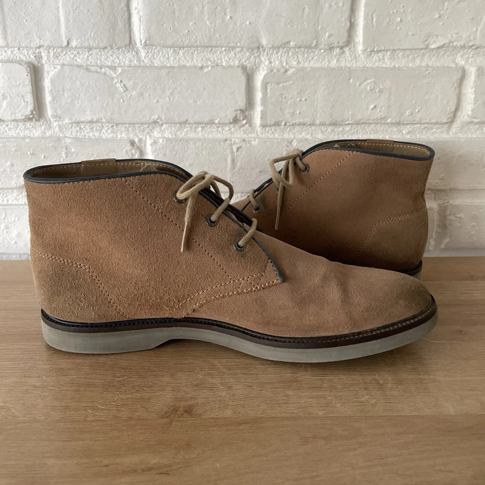 Lacoste Sherbrooke Ankle Desert Chukka Casual Brown Suede Lace Mens Boots Sz 10 - Image 2 of 4