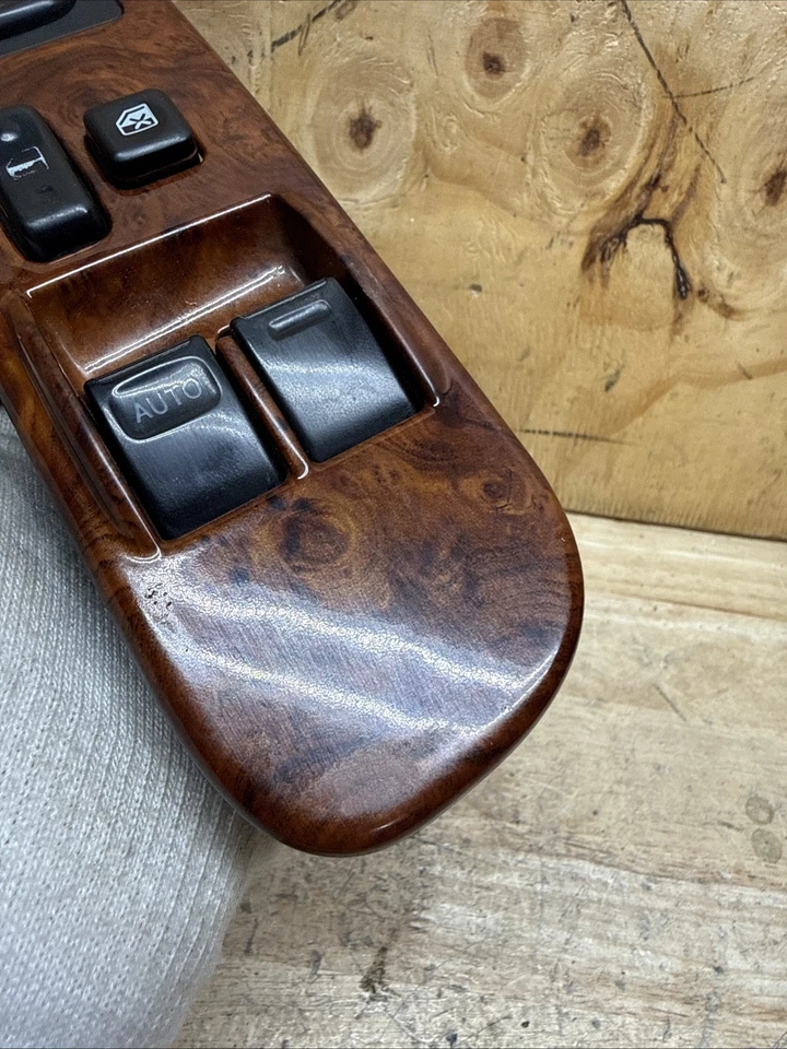2000-2006 Toyota Tundra Driver Master Power Window Switch Wood Grain - Image 2 of 4