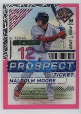 2024 Panini Prospect Edition Pink Velocity Prizm /79 Malcolm Moore #40 12hh