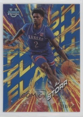 2024-25 Bowman U Chrome Flash Blue Refractor 118/150 AJ Storr #FL-19 19hu