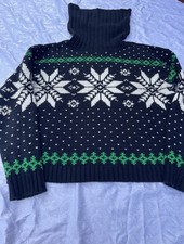 Polo Ralph Lauren Holiday Sweater. Christmas Sweater Med Turtleneck