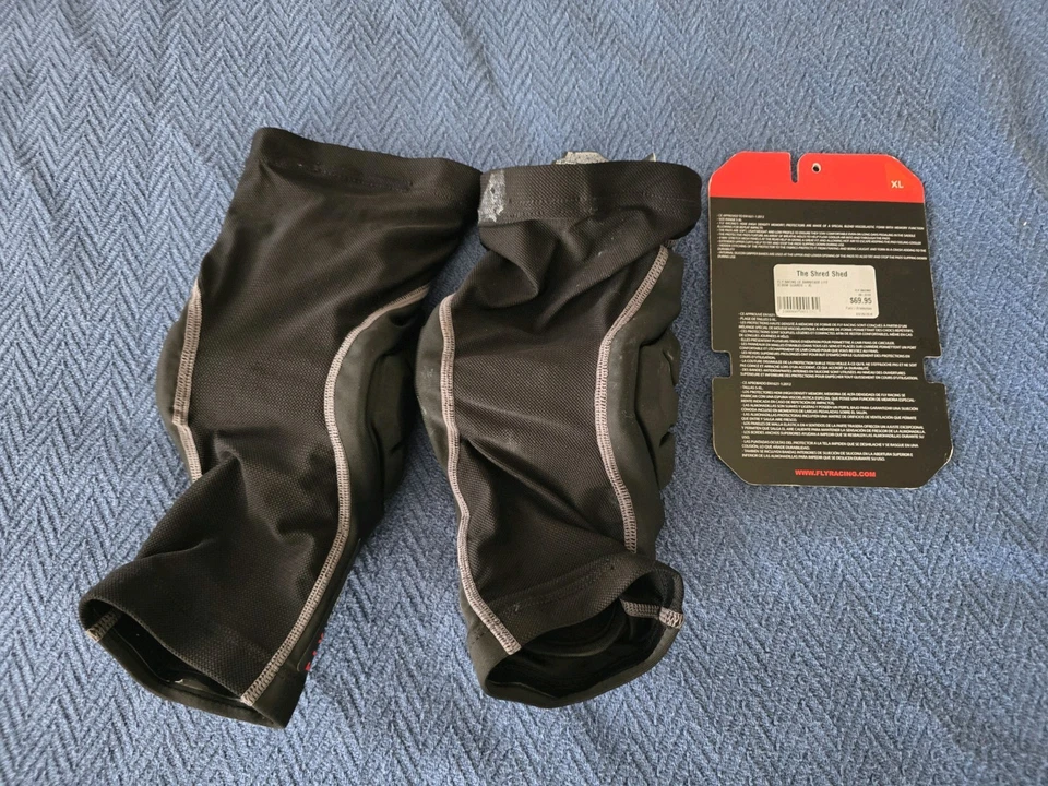 Fly Racing Barricade Lite MTB Elbow Pads Size XL Black - Image 2 of 3