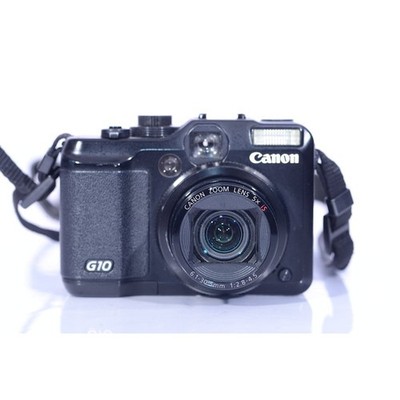 Canon PowerShot G10 Compact Digital Camera - 14.7 MP - 5x Optical