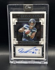 2023 Panini One Jaxon Smith-Njigba Day One Rookie Auto /49 RC #118 ON CARD 