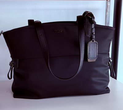 NEW Tumi Voyageur CAM MEDIUM Nylon 12.75” Laptop Tote Bag - BLACK
