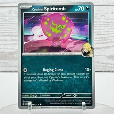 Cynthia's Spiritomb 133/217 Ascended Heroes Pokemon NM