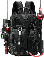 Zaino Da Pesca Impermeabile, Borsa Attrezzatura Mimetica, Zaino Tattico Militare