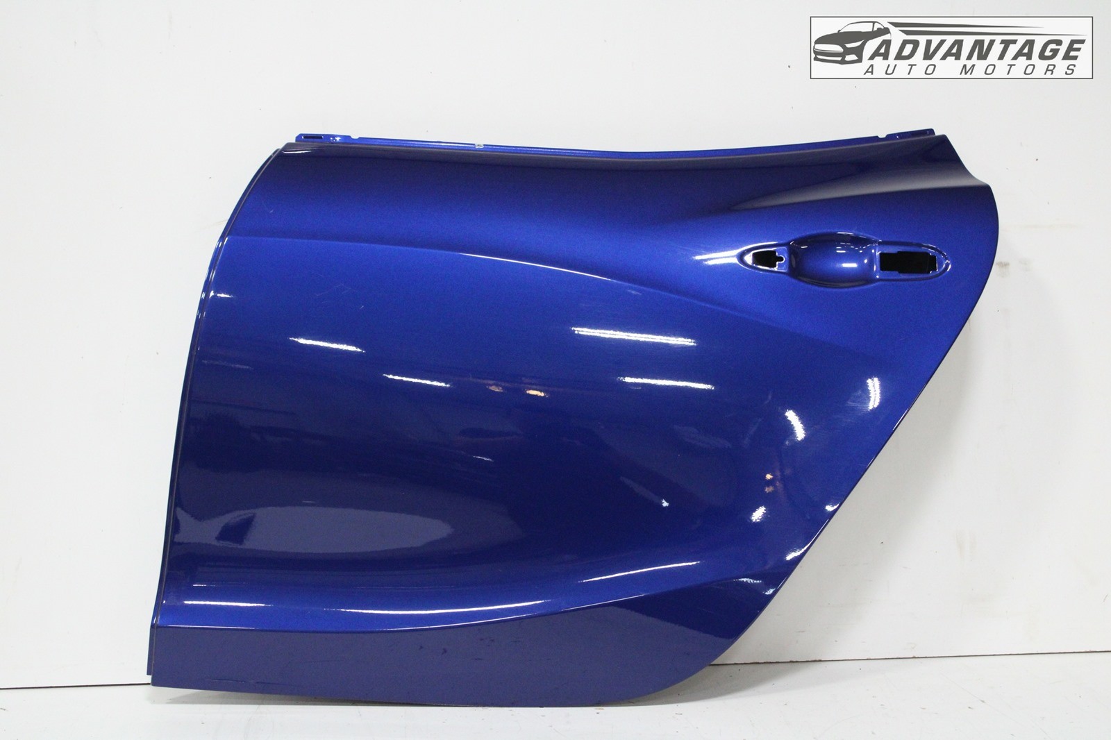 2014-2021 MASERATI GHIBLI REAR LEFT DOOR SHELL PANEL BLUE EMOZIONE MICA OEM