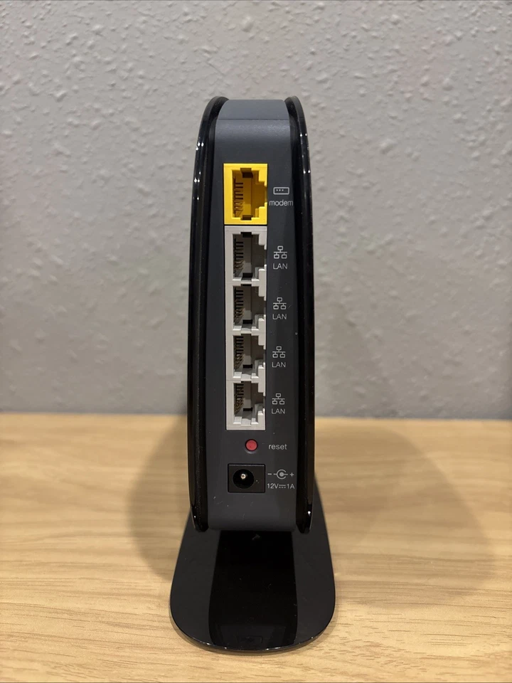 Belkin N450 DB 4-Port 10/100 Wireless N Router F9K1105V2 Black Used - Image 4 of 4