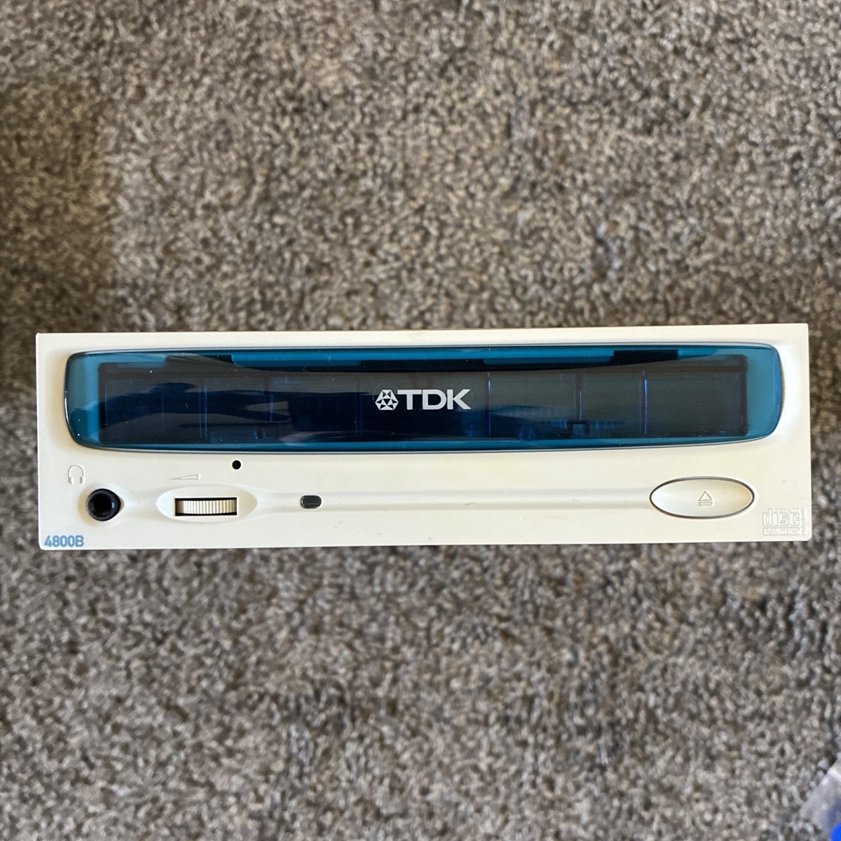 Vintage TDK Velo CD, Internal ATAP/E-IDE CD-Rewriteable Drive, AI