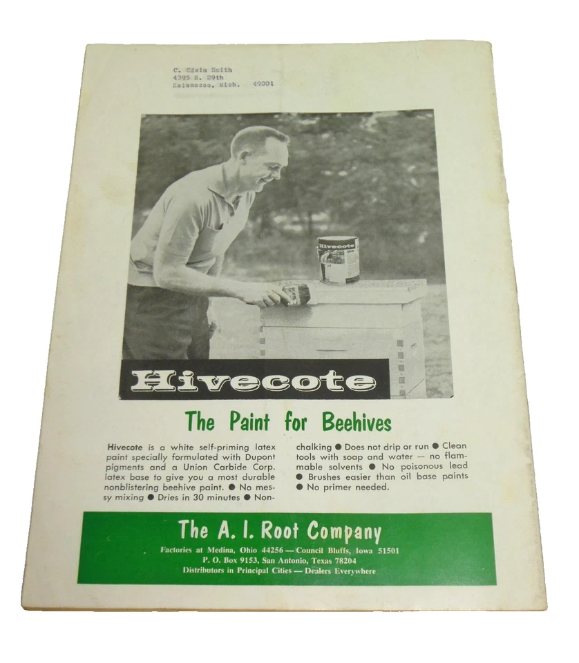 Honey Bee Culture Magazine 1974 Beekeeping Increase Colony Clover Nectar Sources - Image 3 of 4