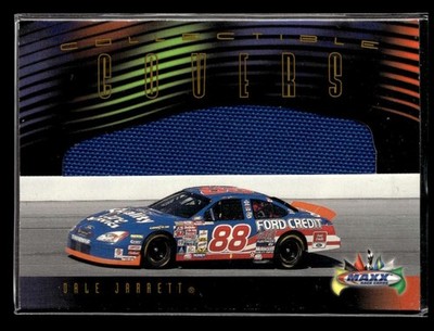 2000 Maxx Dale Jarrett #CC-DJ Collectible Covers Relic TV379