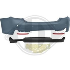 DIEDERICHS Stoßfänger Stoßstange hinten für BMW 4 Gran Coupe F36 420d