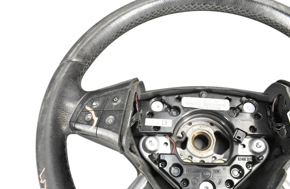 06-08 Mercedes GL450 GL550 R500 X164 Steering Wheel w/Switches A1644605103 Oem - Image 4 of 4