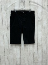 Buffalo David Bitton Midrise Black Shorts 10/30 0506-227