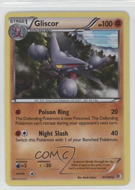 Gliscor Pokemon Black & White Boundaries Crossed #81