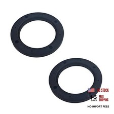 2Pcs Universal Fit ABS Car Stereo Speaker Spacers - Black Plastic - 4 Inch