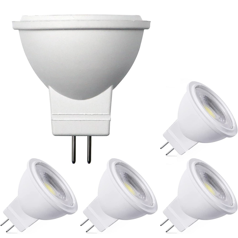 MR11 GU4 LED Light Bulbs 12V AC/DC Halogen Bulb Spotlight Lamp GU4 Bi-Pin Base