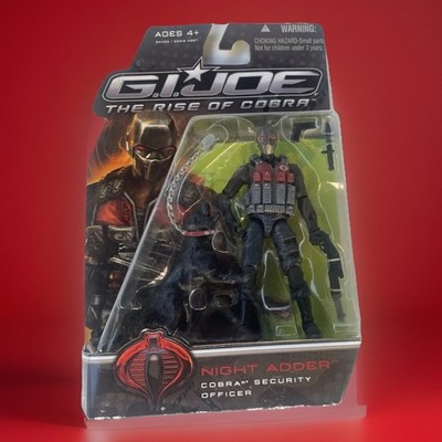 Gi Joe Rise of Cobra Night Adder Cobra Security Officer Action Figure