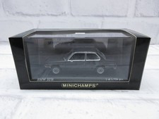 Minicar 1/43 Minichamps Bmw 323I Saloon 1975-83 Gray Metallic Model Car