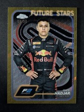 2024 Topps Chrome Logofractor Edition F1 ISACK HADJAR 8/50 Gold Campos Racing#41