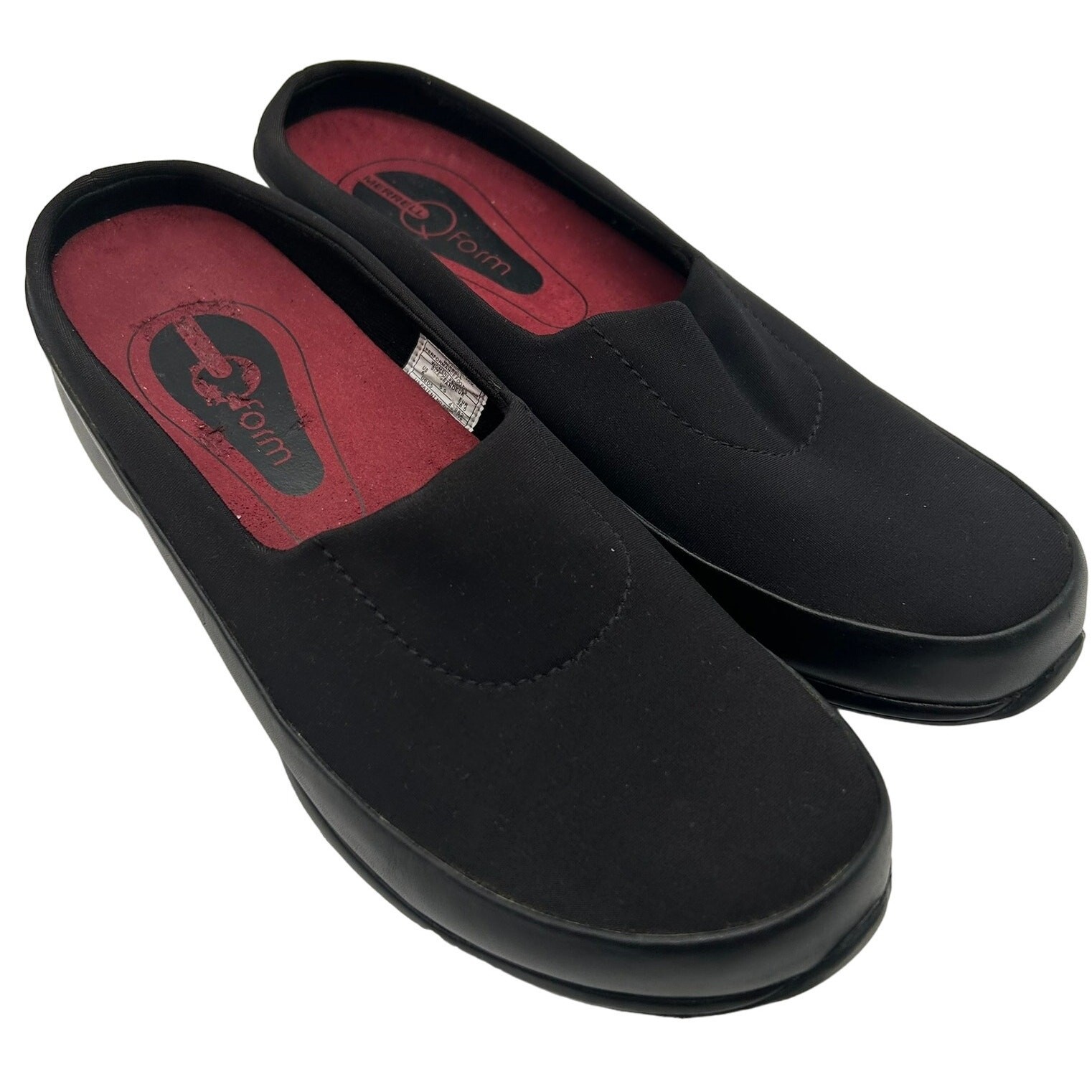 Mules slip on Merrell nero slide Y2K TAGLIA 8 minimalista comfort casual indie