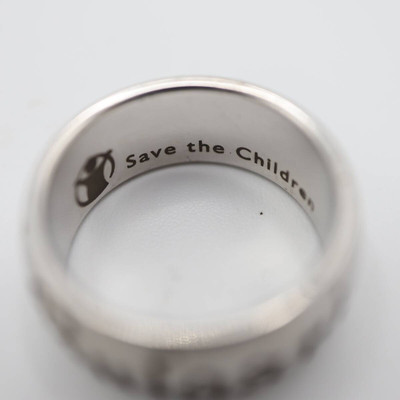 BVLGARI Ring Save the Children #53 US Size 6.5 7.8g Silver 925 | eBay