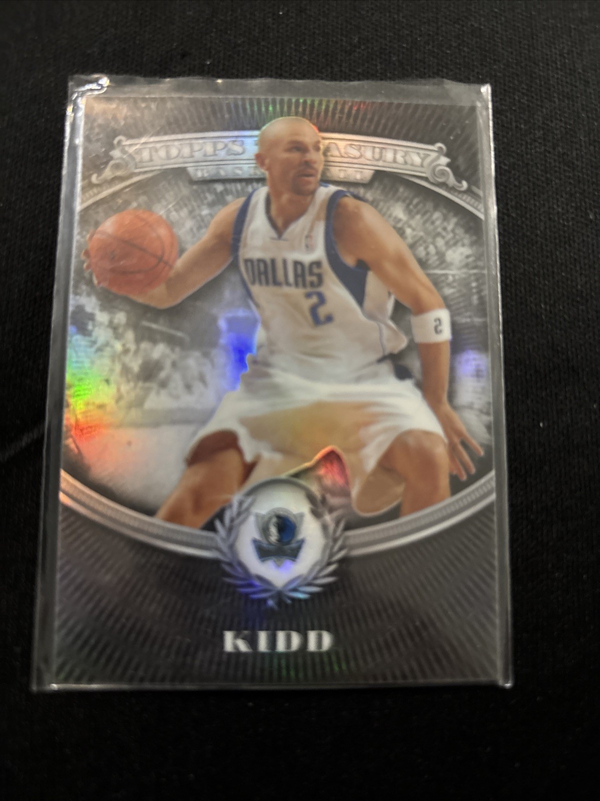 2008-09 TOPPS CHROME TREASURY SILVER REFRACTOR #90 - JASON KIDD #ED 172/199