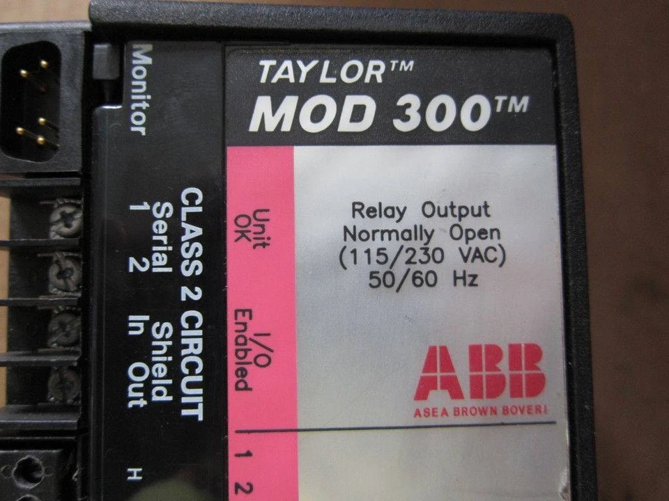 Módulo de salida de relé Taylor ABB MOD 300 6248BP10821B-L salida NO 6248BP10821-B Foto 3 de 4
