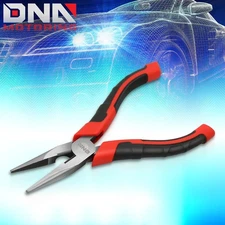 6-1/2" MULTIPURPOSE INTERLOCKING SPRING LONG NEEDLE NOSE PLIER WIRE CUTTING TOOL
