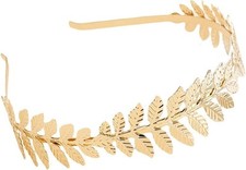 Headbands Leaf Branch Bridal Hair Crown Head Gold