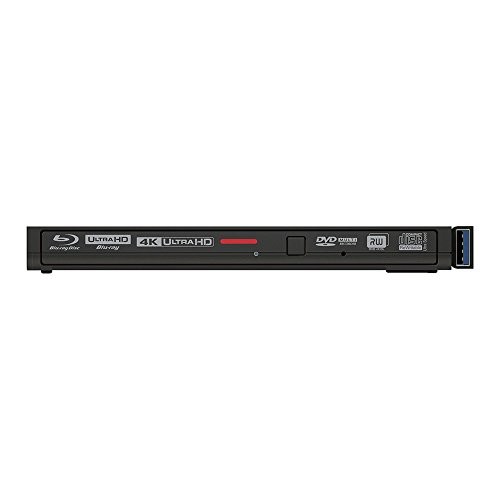 Buffalo UHD BD Portable Blu-ray Drive - Black (BRUHD-PU3-BK) for
