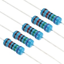 635pcs Metal Film Resistor Assortment Kit 1 Ohm - 1M Ohm 127 Values 2W 1 